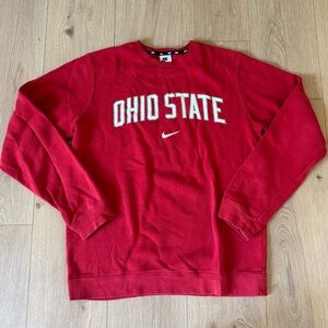 Nike Red Ohio State Sweatshirt